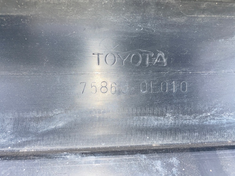 Накладка порога Lexus RX 330 2005 XU30