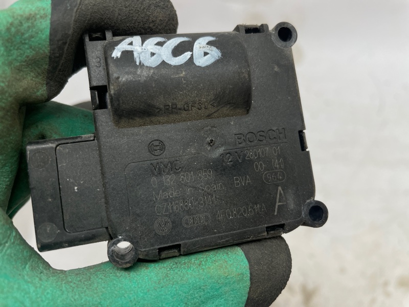 Сервопривод печки Audi A6 2004-2010 C6