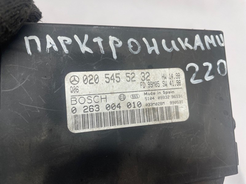 Блок управления климатом Mercedes S 1998 W220