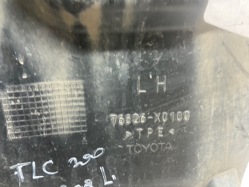 Брызговик Toyota Land Cruiser 200 2008 Внедорожник