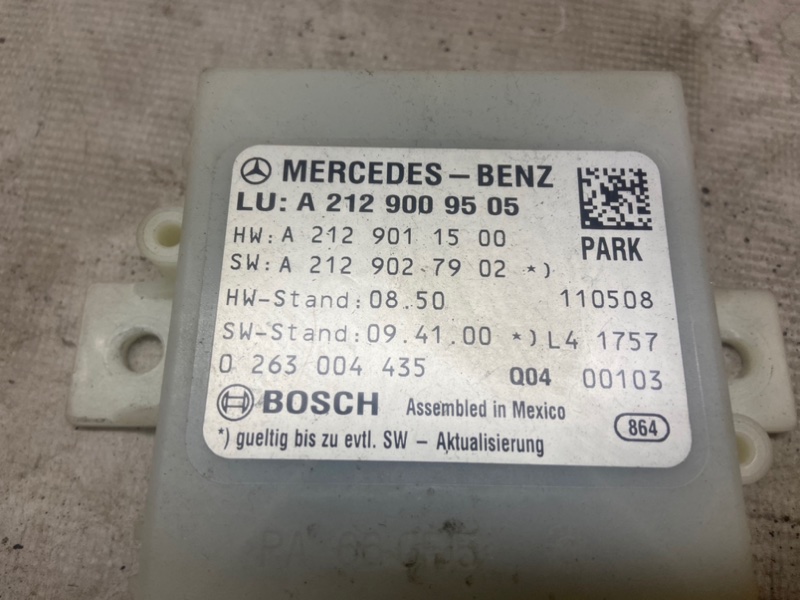 Блок управления парктроником Mercedes-Benz E-Class 2011 W212