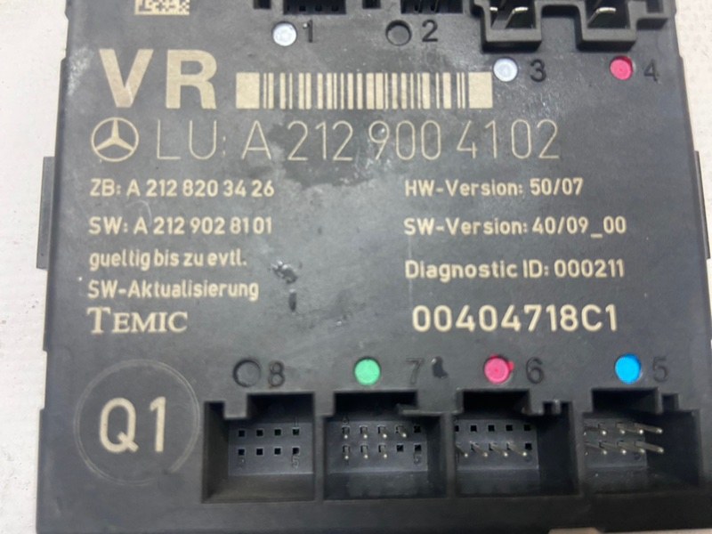 Блок управления дверьми Mercedes-Benz E-Class 2011 W212