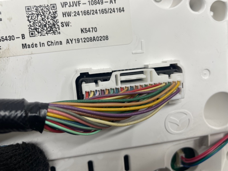 Панель приборов Mazda Mazda 3 2020 BP