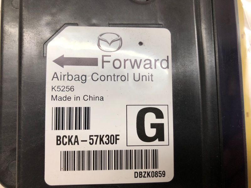 Блок управления подушками безопасности Mazda Mazda 3 2020 BP
