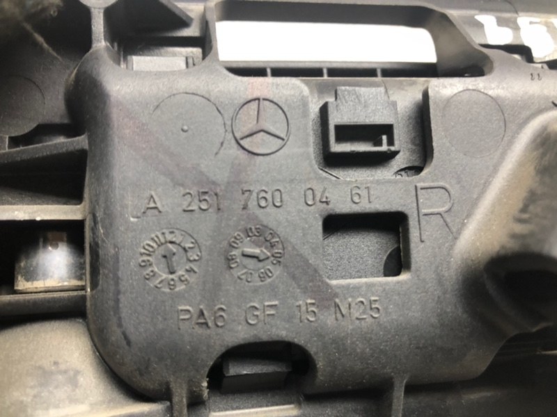 Ручка двери внутренняя Mercedes-Benz R-Class 2006 R 350