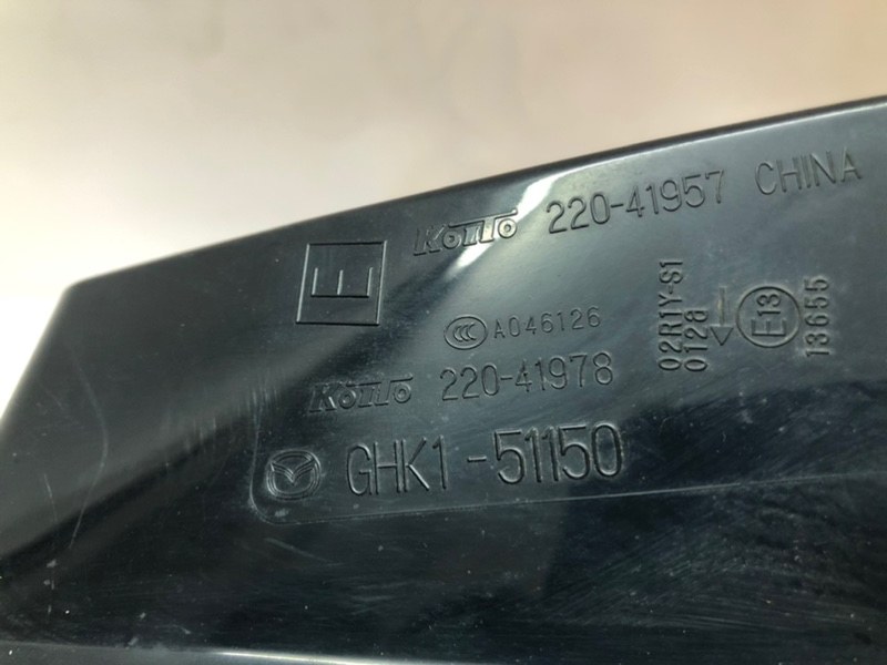 Фонарь Mazda Mazda 6 2015 GJ