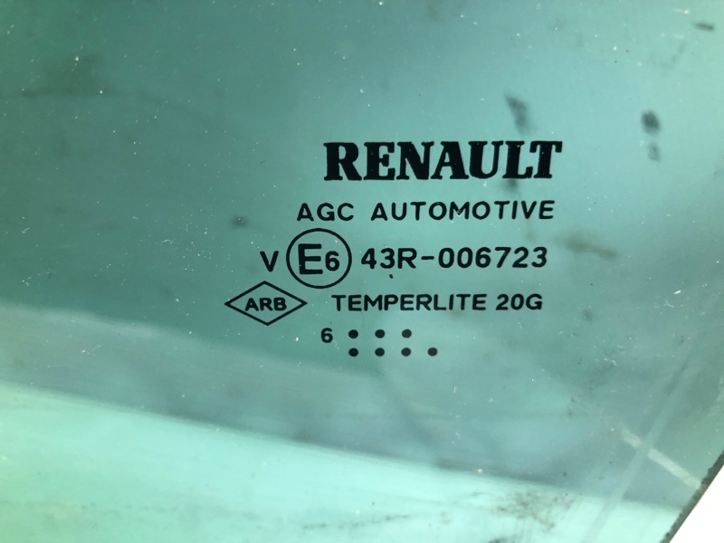 Стекло двери Renault Kaptur 2016 H5_