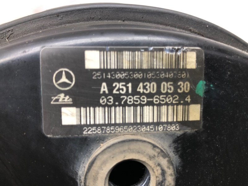 Усилитель тормозов вакуумный Mercedes-Benz R-Class 2006 R 350