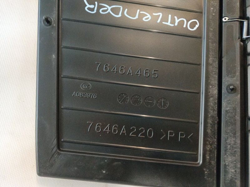 Пол багажника Mitsubishi Outlander 2021 GF8W