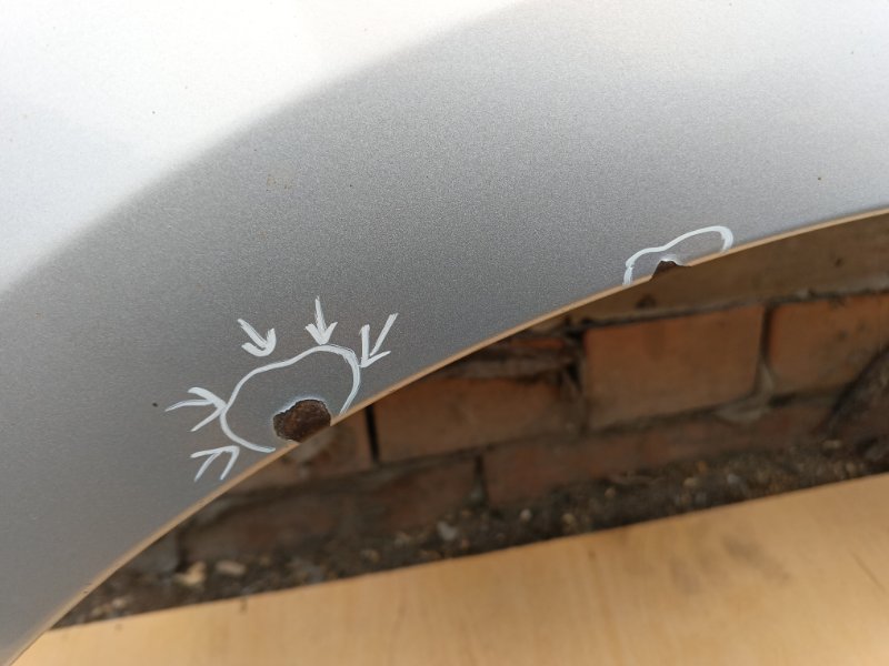 Крыло Renault Laguna 2008