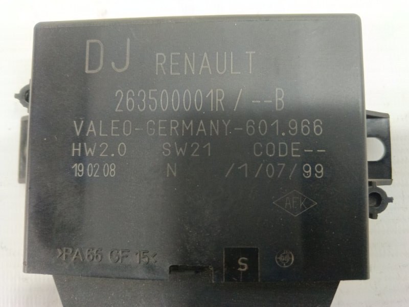 Блок управления парктроником Renault Laguna 2008