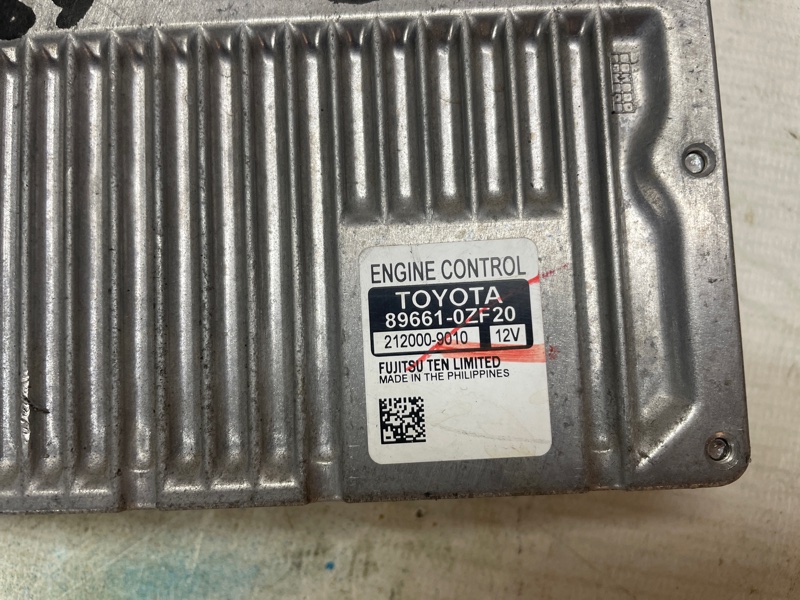 ЭБУ Toyota Corolla 2014 ZRE172R