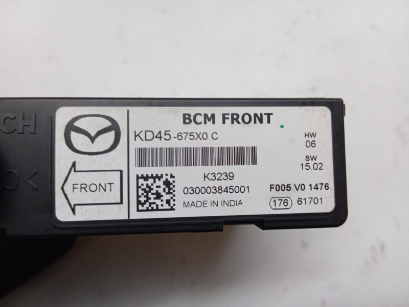 Блок комфорта Mazda Mazda 3 2015 BM