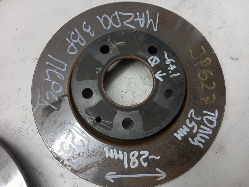 Тормозной диск Mazda Mazda 3 2020 BP