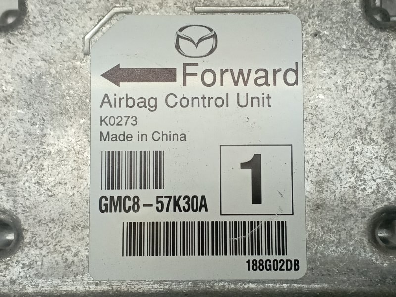 Блок управления подушками безопасности Mazda Mazda 6 GJ