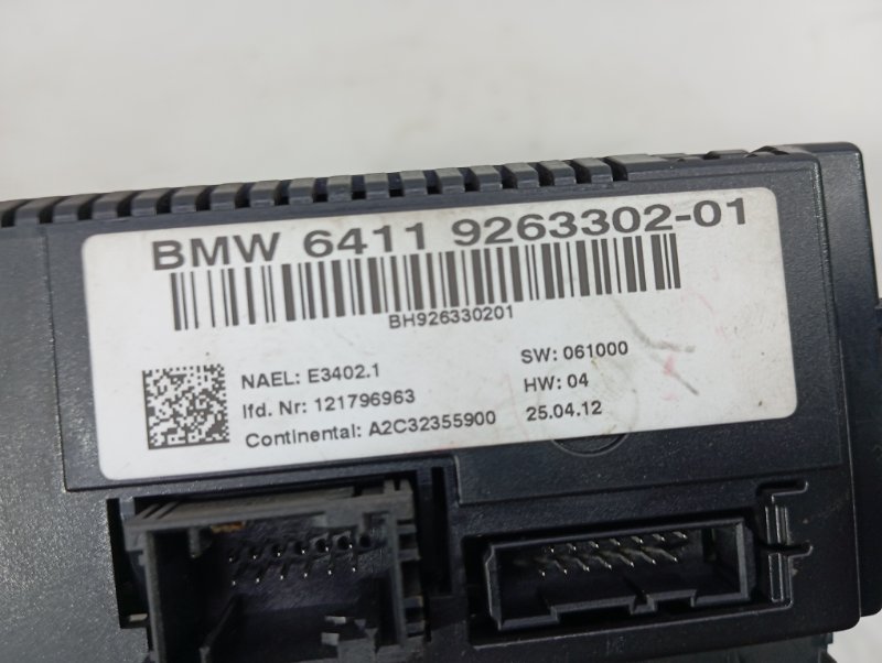Блок управления климатом BMW X1 2012 E84