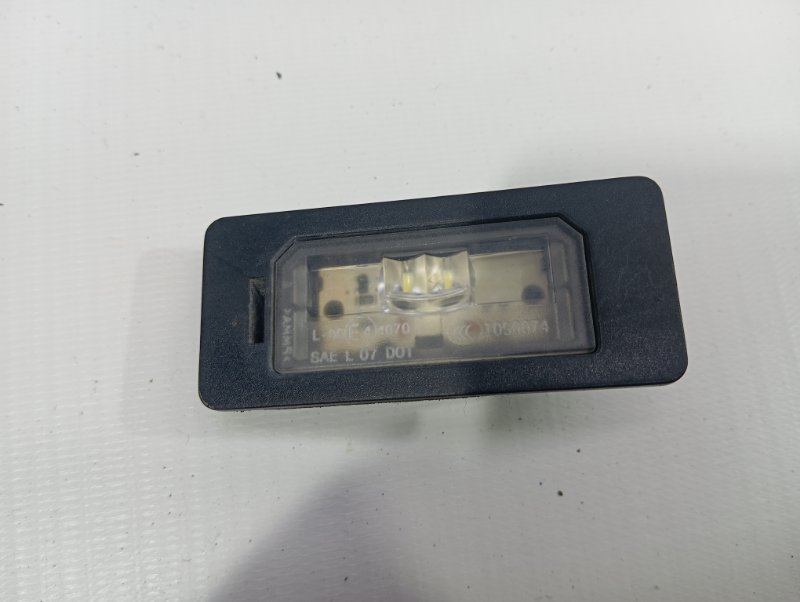 Подсветка номера BMW X1 2012 E84