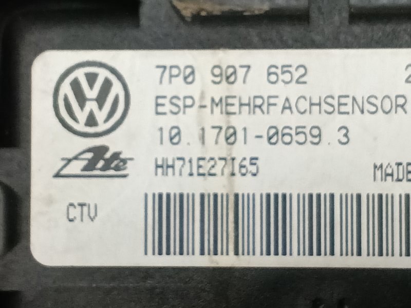 Датчик ускорения Volkswagen Touareg 2012 7P5,7P6