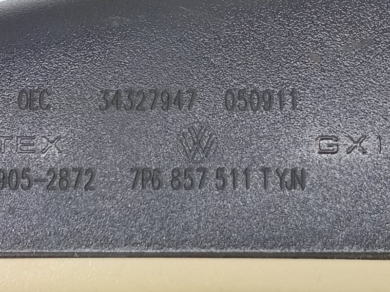 Зеркало Volkswagen Touareg 2012 7P5,7P6