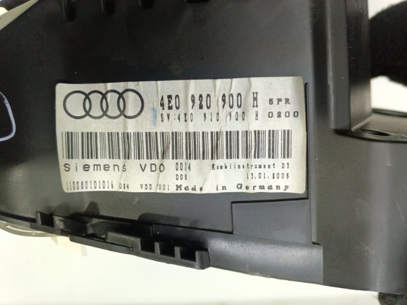 Панель приборов Audi A 8 2005 4E2, 4E8