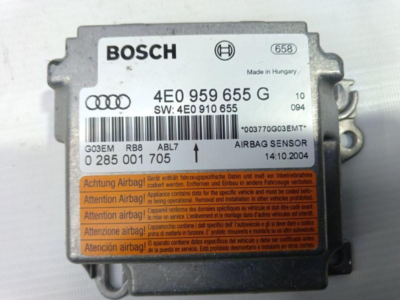 Блок управления подушками безопасности Audi A 8 2005 4E2, 4E8