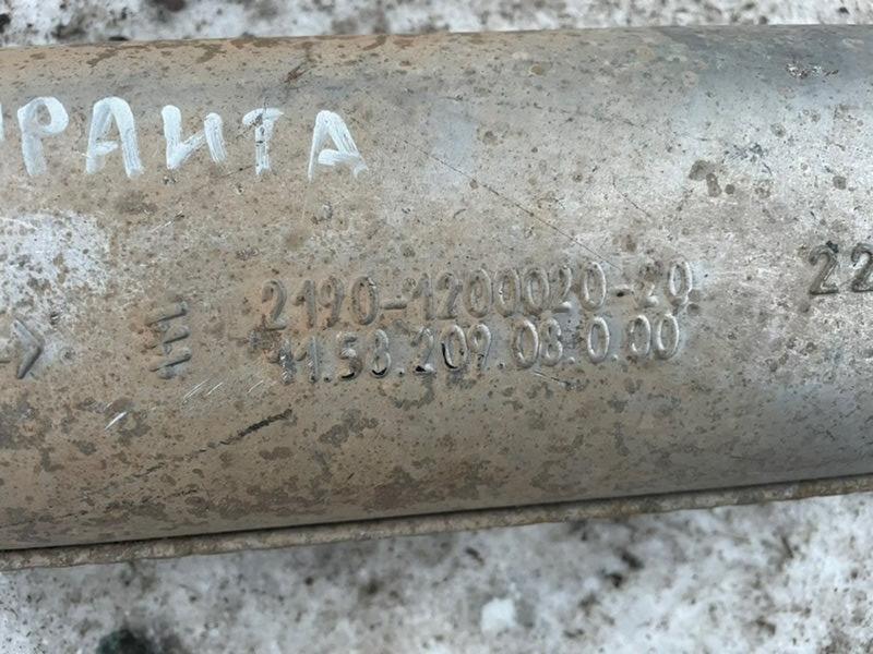 Глушитель lada Granta