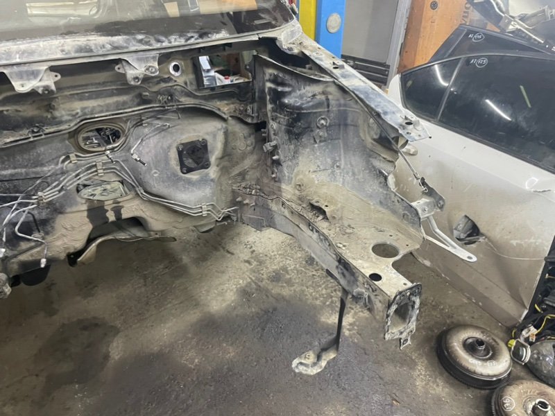 Лонжерон Volkswagen Polo 2011