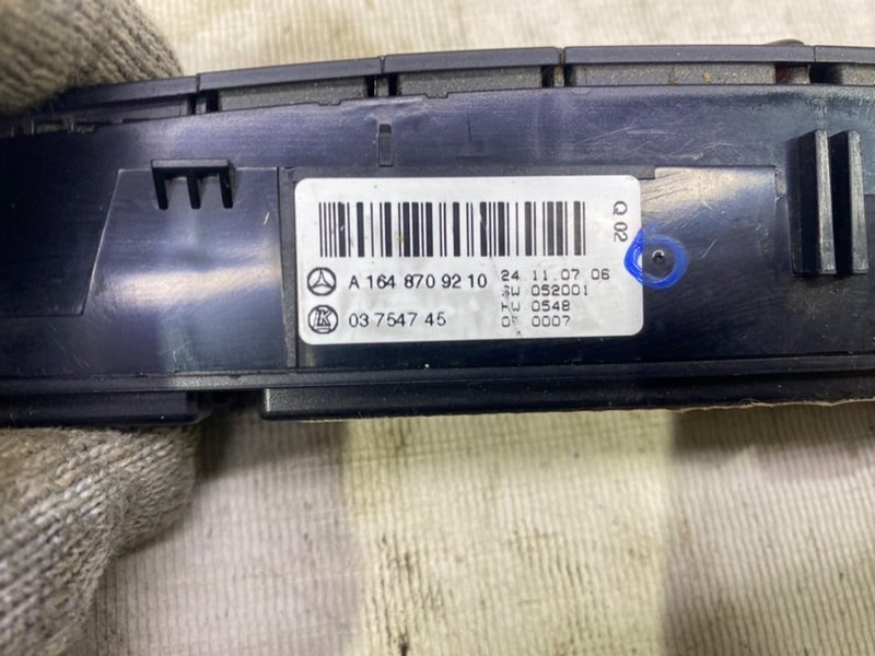 Блок кнопок Mercedes-Benz GL-Class 2007 X164