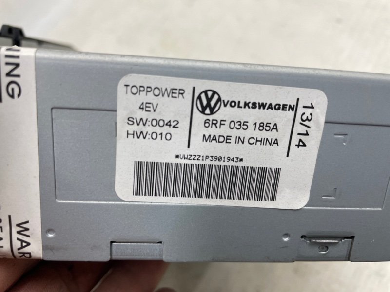 Магнитола Volkswagen Polo 2015