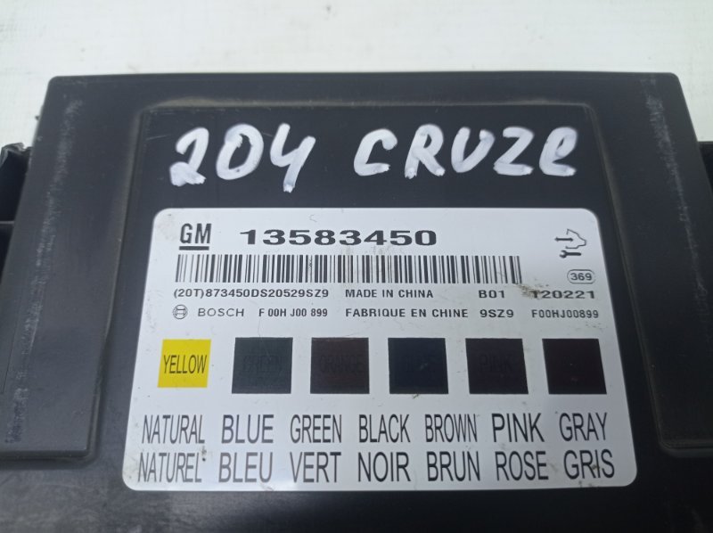 Блок комфорта Chevrolet Cruze 2013