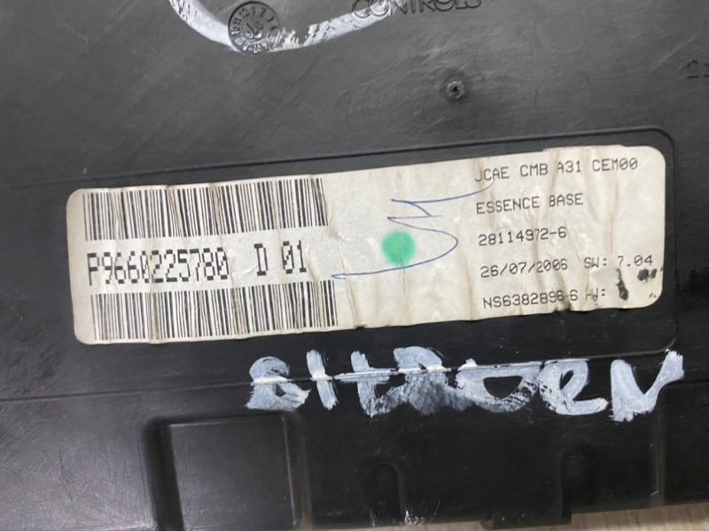 Панель приборов Citroen C3 2006
