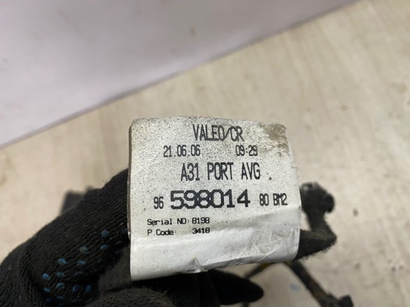 Проводка двери Citroen C3 2006