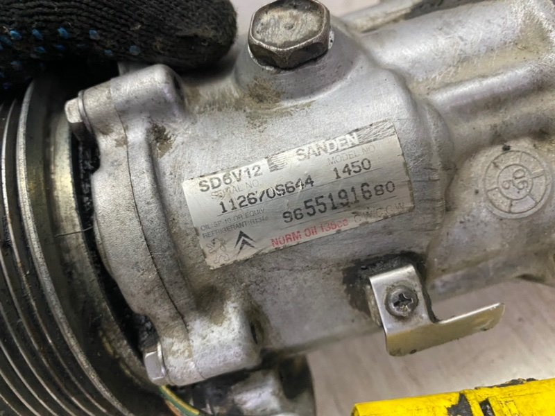 Компрессор кондиционера Citroen C3 2006