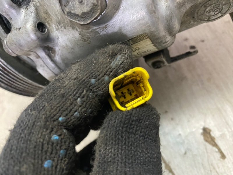Компрессор кондиционера Citroen C3 2006