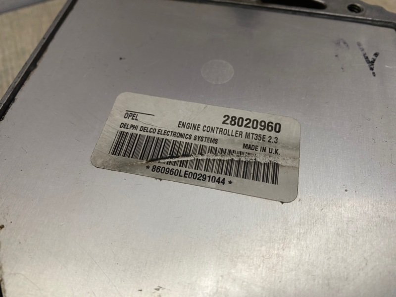 ЭБУ Opel Vectra C 2006