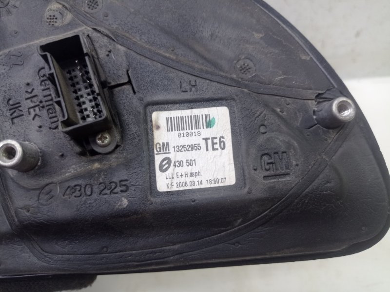 Зеркало Opel Astra H 2008