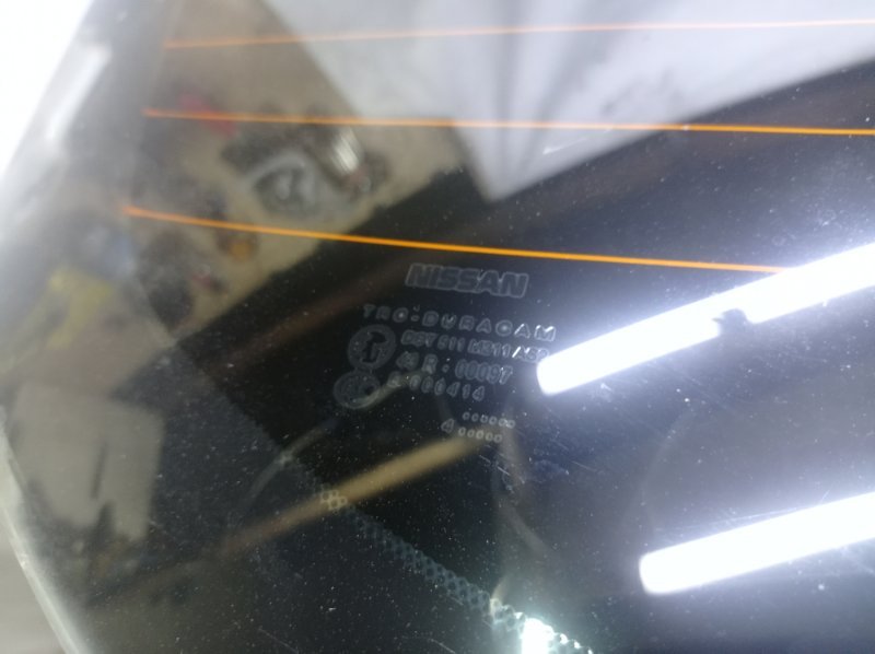 Стекло заднее Nissan Almera 2014 G15