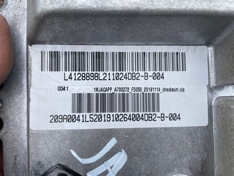 ЭБУ JAC T6 2020
