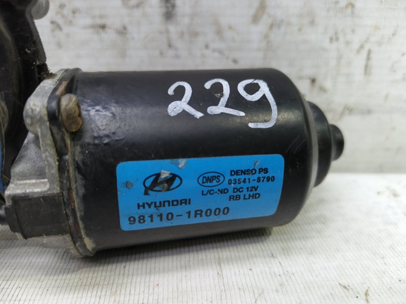 Моторчик дворников Hyundai Solaris 2014 RB