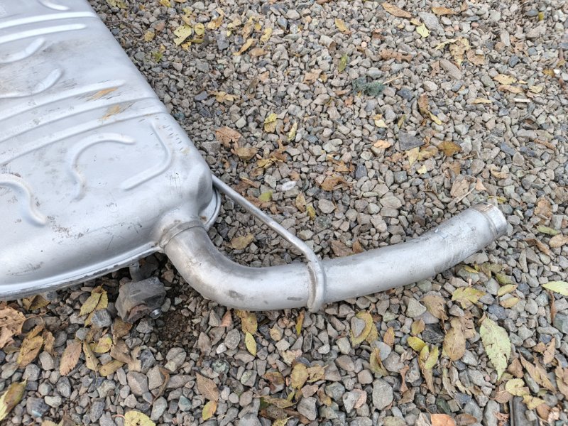 Глушитель Mercedes CLA - Class 2015 CLA 180