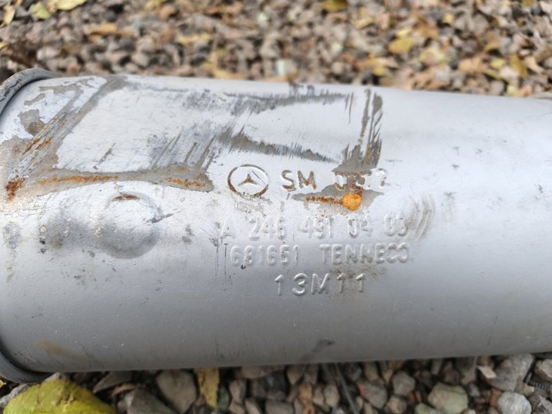 Глушитель Mercedes CLA - Class 2015 CLA 180