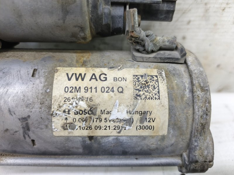 Стартер Volkswagen Polo 2017