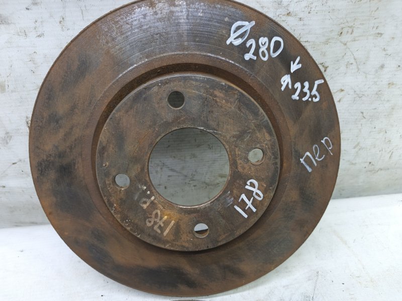 Тормозной диск Nissan Tiida 2007