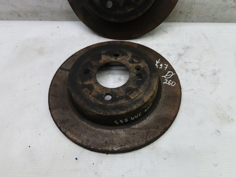 Тормозной диск Hyundai Solaris 2015