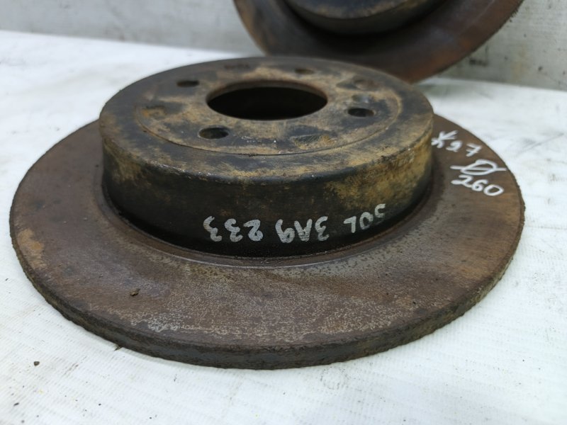 Тормозной диск Hyundai Solaris 2015