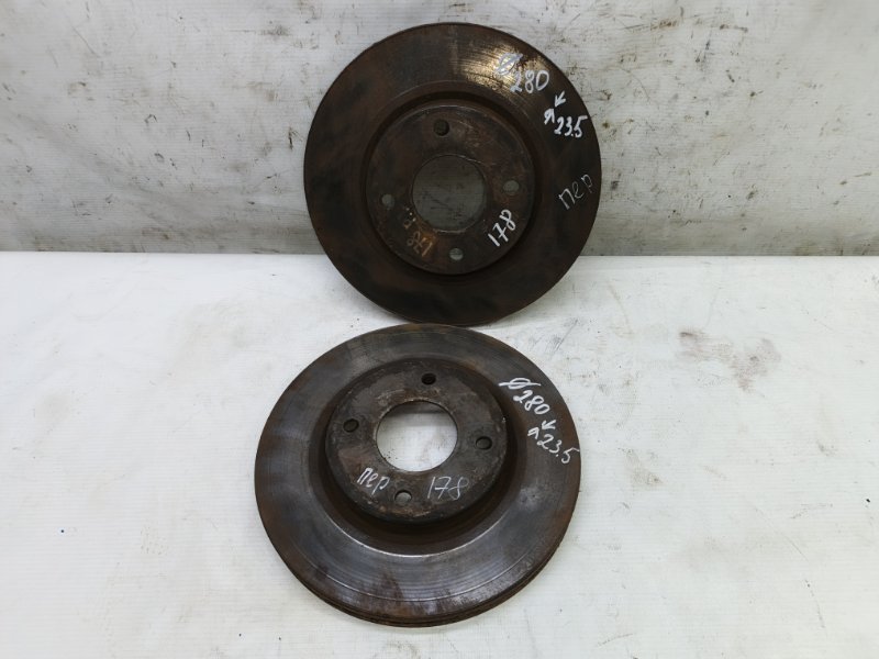 Тормозной диск Nissan Tiida 2007