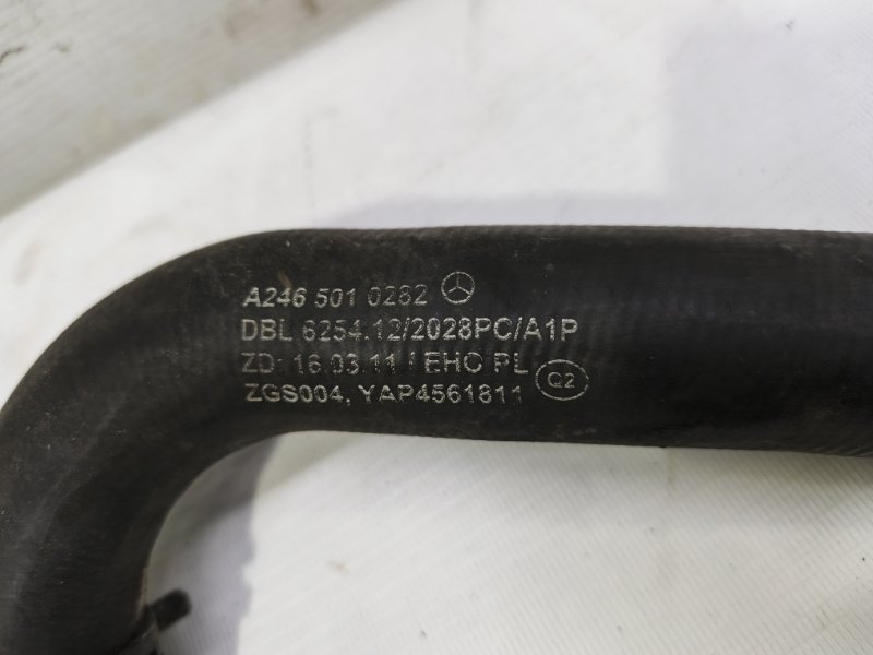 Патрубок системы охлаждения Mercedes CLA - Class 2015 CLA 180