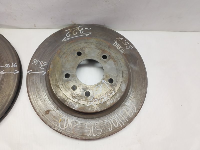 Тормозной диск Cadillac STS 2005-2011