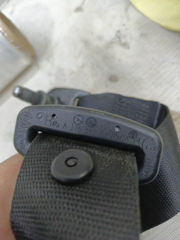 Ремень безопасности Mercedes CLA - Class 2015 CLA 180