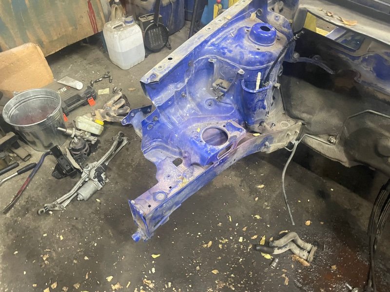 Лонжерон Skoda Fabia 2008